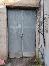 porta in ferro zincato 