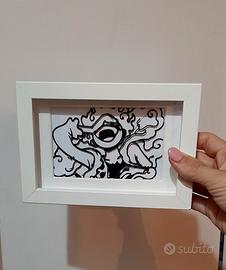 Cornice 3d Luffy One Piece 