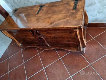 CASSAPANCA LEGNO FATTA A MANO