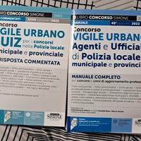 Libro e quiz per Concorso Vigile Urbano 