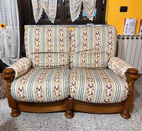 Coppia di divani country
