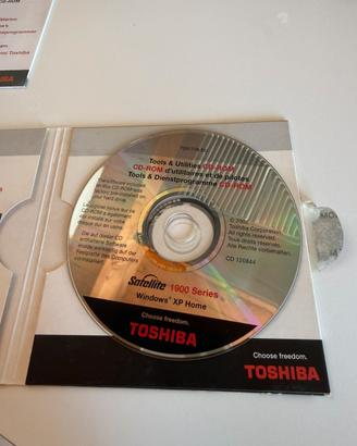 CD Driver e Utility Toshiba Satellite 1900  (2002)