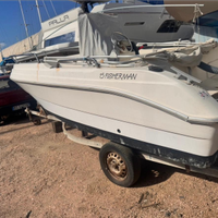 Barca 5 metri 40 hp permuta con fuoristrada