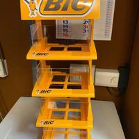 Espositore accendini BIC originale, nuovo 4 piani