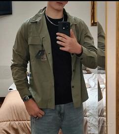 Giacca verde Massimo Dutti uomo 