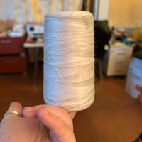 UnRocchettoPerMacchinaDaCucireUsatoPocoFiloSottile