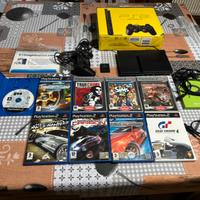 PlayStation 2 Slim + 9 Giochi + Memory Card + HDMI