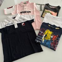 Stock t-shirt in cotone bimbo tg 6 anni