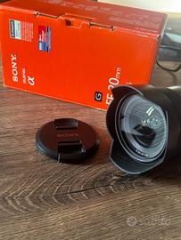 Obiettivo Sony 20 mm f1.8