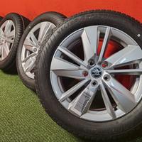 Cerchi Skoda Karoq Gomme 4 Stagioni NEW 215 55 17