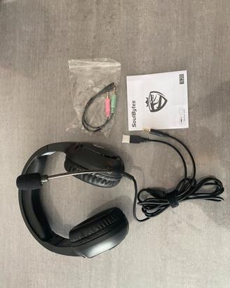 Cuffie con filo da gamming