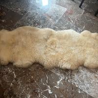 Tappeto in vera pelle di pecora grande