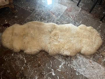 Tappeto in vera pelle di pecora grande