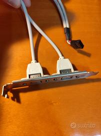 porte usb computer fisso pc desktop 