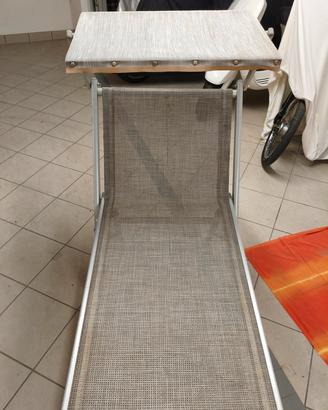 Lettino alluminio spiaggia