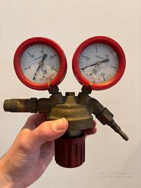 Riduttore Pressione Manometro FRO acetilene regola