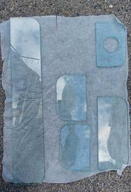 Set bagno NUOVOMensole a parete in Vetro temperato