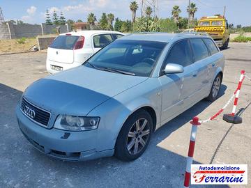 AUDI A4 AT 8E+05 2.5 TDI QUATTRO 180CV - Ricambi