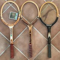 Racchette da tennis di legno