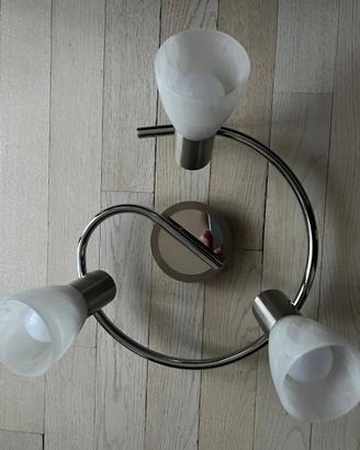 Plafoniera B.K.Licht a LED con 3 luci
