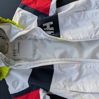Giacca cerata Helly Hansen bianca 140 cm 10 anni 