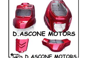 KIT CARENE BWS ROSSO BORDO'