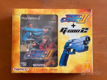 TIME CRISIS 2 + G Con 2 PS2 PAL ITALIANO perfetto