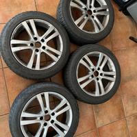 cerchi in lega Mak 17" e gomme invernali 225/50/17