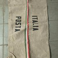 Sacco juta vintage poste italiane