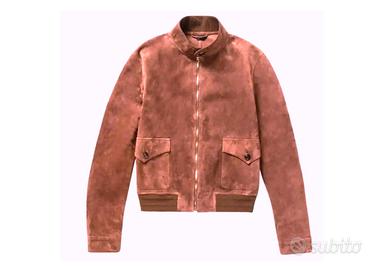 Giacca Gucci Uomo - Capra,pelle,marrone,scamosciat