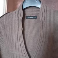 cardigan donna marrone.