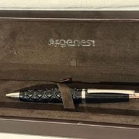 Penna a sfera ARGENESI in cristallo puro