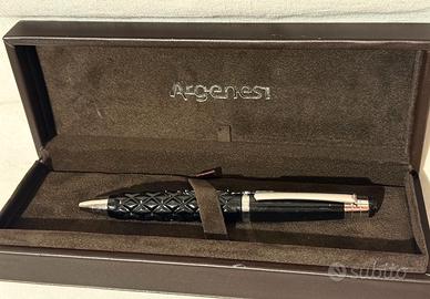 Penna a sfera ARGENESI in cristallo puro