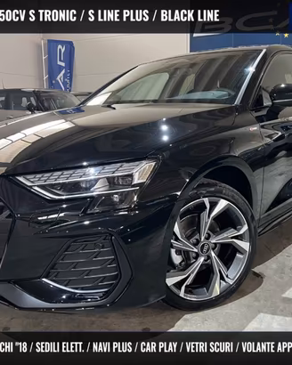 AUDI A3 SPB 35TFSI Stronic S line Sline BLACL LI