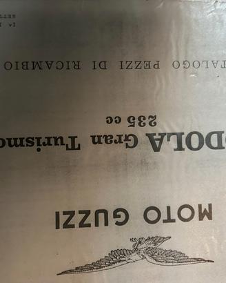 uso e manutenzione di guzzi lodola 235 turismo