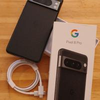 Google Pixel 8 Pro Obsidian - Come nuovo + Cover e