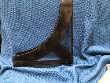 Portadischi vintage in plastica Boomerang