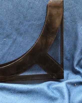 Portadischi vintage in plastica Boomerang