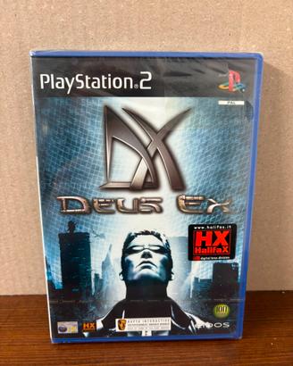Deus Ex PlayStation 2 Pal Ita nuovo sealed