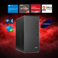 PC Desktop Ryzen 3200G, RAM 12Gb DDR4, SSD + HDD.