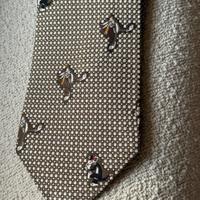 Cravatta Vintage Warner Bros Gatto Silvestro e Bag