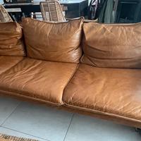 Divano pelle 3 posti
