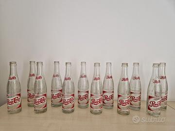 N. 12 Bottiglie Pepsi anni 60 Vintage