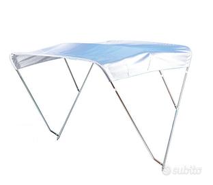 Tendalino 3 archi in alluminio colore bianco o blu