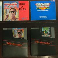 Lotto 4 giochi NES con libretto !