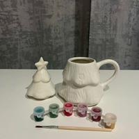 Tazza decorabile a forma di albero di Natale