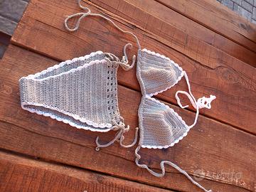 bikini uncinetto fatto a mano