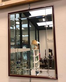 Grande e massiccio specchio vintage 70x50cm