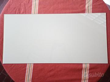 Ripiano in cristallo, lastra vetro di 101,5 x 49,5