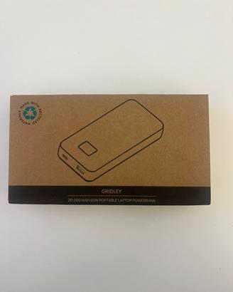 Powerbank da 20000mAh 65W Gridley per PC